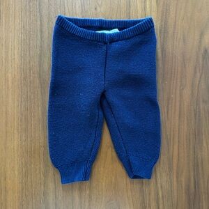 Baby Gap Favorites Soft Navy Knit Baby Pants size 0-3 months